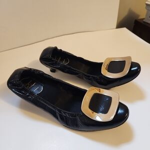 Roger Vivier tiny heels shoes size 36.5 in EUC